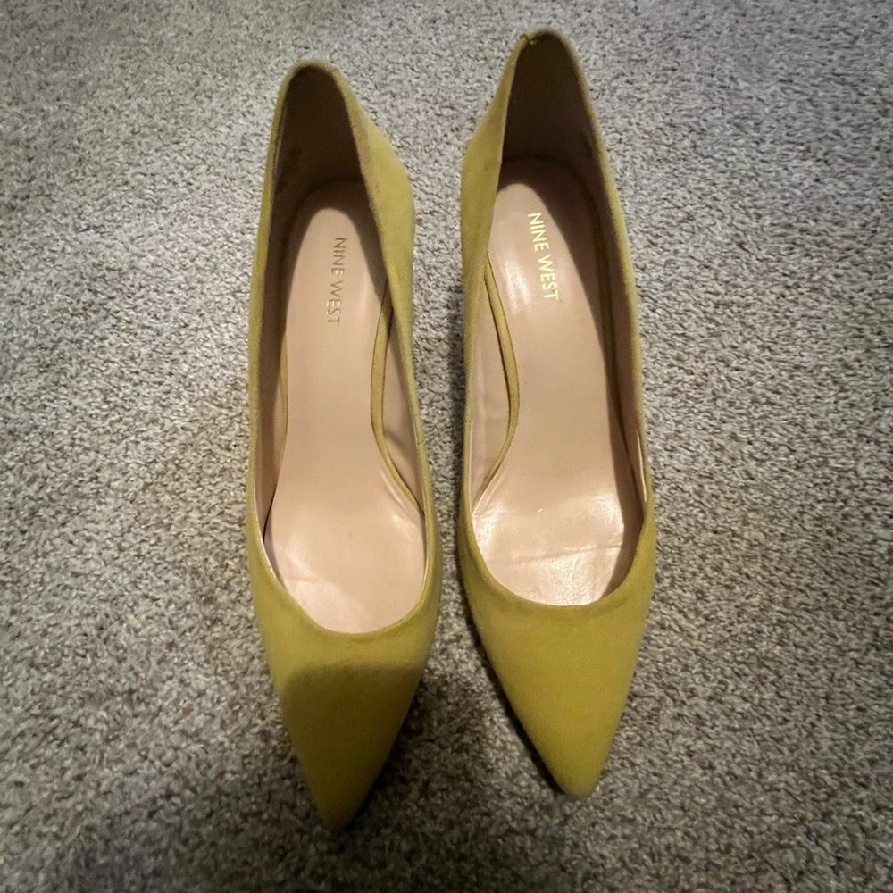Nine West kitten heels, size 9, worn once